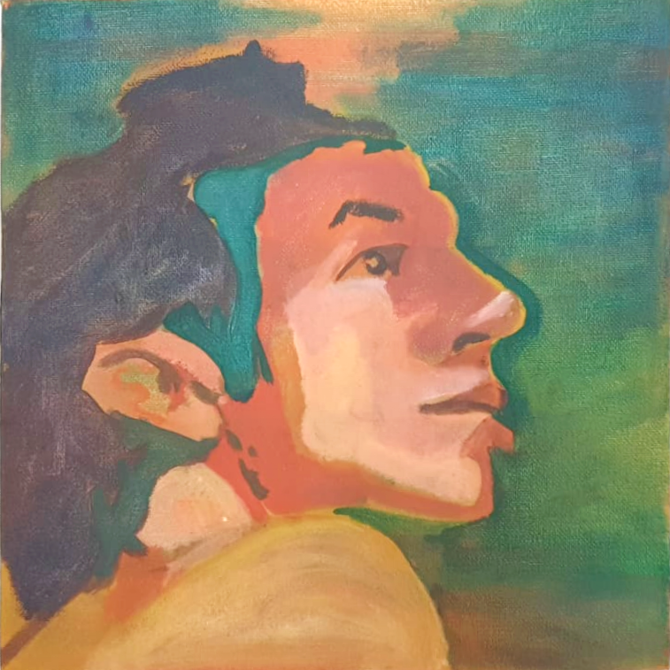 David Oil on Canvas Helen McNulty 2015